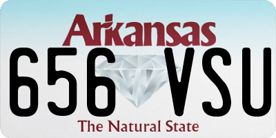 AR license plate 656VSU