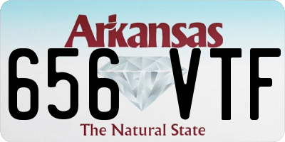 AR license plate 656VTF