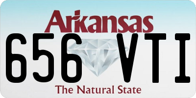 AR license plate 656VTI
