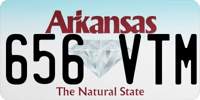 AR license plate 656VTM