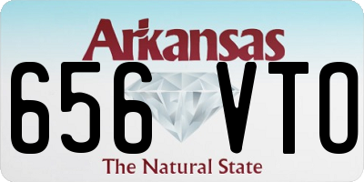 AR license plate 656VTO