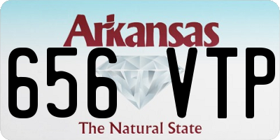 AR license plate 656VTP