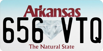 AR license plate 656VTQ