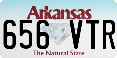 AR license plate 656VTR