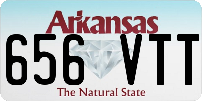 AR license plate 656VTT