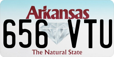 AR license plate 656VTU