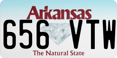AR license plate 656VTW