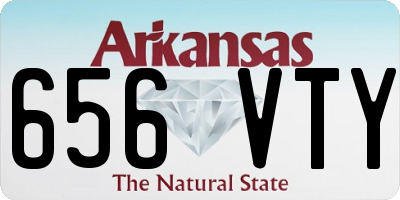 AR license plate 656VTY
