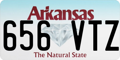 AR license plate 656VTZ
