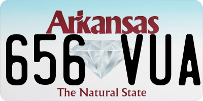 AR license plate 656VUA
