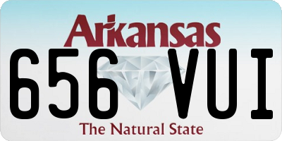 AR license plate 656VUI