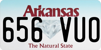 AR license plate 656VUO