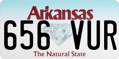 AR license plate 656VUR