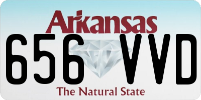 AR license plate 656VVD