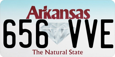 AR license plate 656VVE