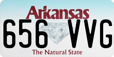 AR license plate 656VVG