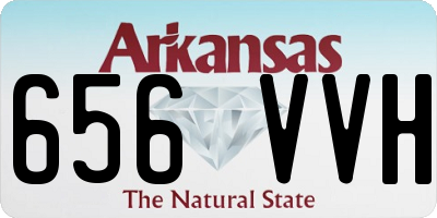 AR license plate 656VVH