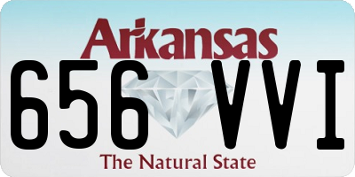 AR license plate 656VVI
