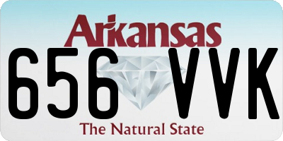 AR license plate 656VVK