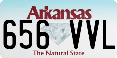 AR license plate 656VVL