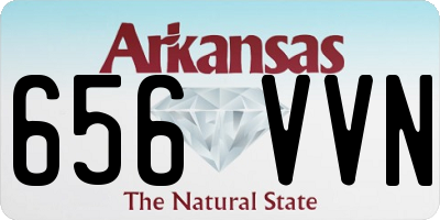 AR license plate 656VVN
