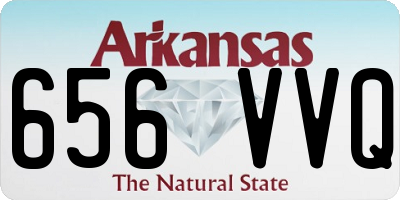 AR license plate 656VVQ