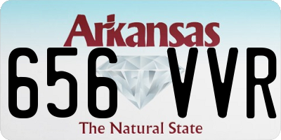 AR license plate 656VVR