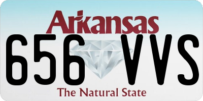 AR license plate 656VVS
