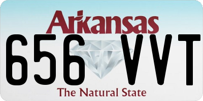 AR license plate 656VVT