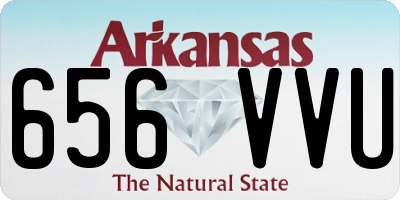 AR license plate 656VVU