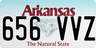 AR license plate 656VVZ