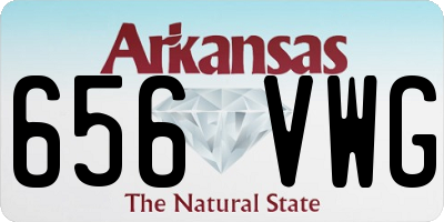 AR license plate 656VWG