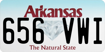 AR license plate 656VWI