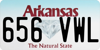 AR license plate 656VWL
