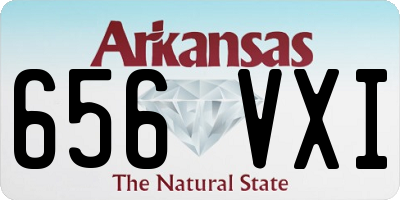 AR license plate 656VXI