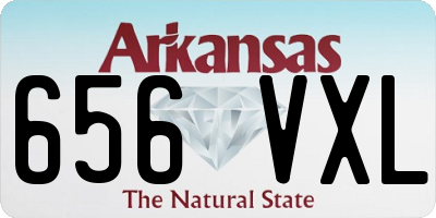 AR license plate 656VXL