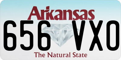 AR license plate 656VXO