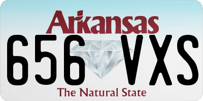 AR license plate 656VXS