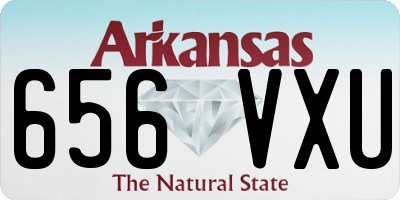 AR license plate 656VXU