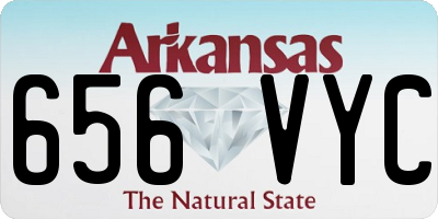 AR license plate 656VYC