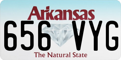 AR license plate 656VYG