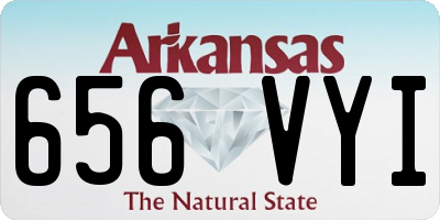 AR license plate 656VYI