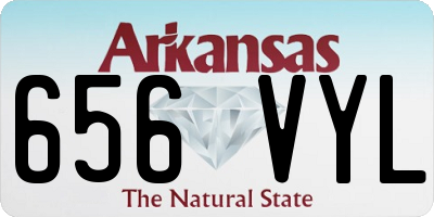 AR license plate 656VYL