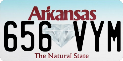 AR license plate 656VYM
