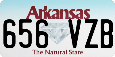 AR license plate 656VZB