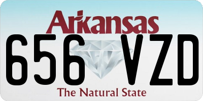 AR license plate 656VZD