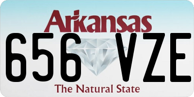 AR license plate 656VZE