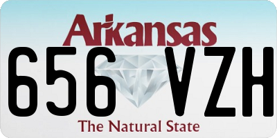 AR license plate 656VZH