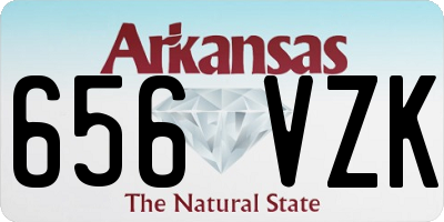 AR license plate 656VZK