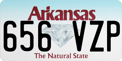 AR license plate 656VZP